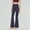 #2Blue, variant on Womens Pants Tummy Control Butt Lifting Stretchy Bootcut High Waist Flare Yoga Pants