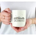 thumbnail image 3 of Andaz Press 11oz. Ceramic Coffee Mug Gift, Sacramento, Colorful City Skyline Graphic, 1-Pack, Birthday Gift Ideas Family Coworker Him Her, Includes Gift Box, 3 of 7