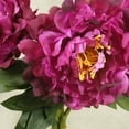 thumbnail image 5 of Bundle Of 3, 15 Inch Artificial Peony w/Realistic Look For Weddings, Home Décor & Floral Arrangements - Light Pink, 5 of 5