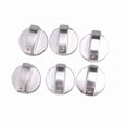 thumbnail image 6 of KNACK - Silver 6Pcs Gas Stove Knobs Cooker Oven Kitchen Control Metal Replace, 6 of 6