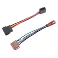 thumbnail image 1 of Conector De Cable De Radio ISO Para Coche, Adaptador De Arnés De Cableado, Macho A Hembra, Cable Receptor De Radio Hembra ISO De 16 Pines, 1 of 7