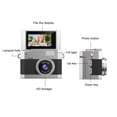 thumbnail image 2 of TAZAG retro thumb camera ccd digital camera flip screen outdoor photography hanging neck portable motion recorder, 2 of 10