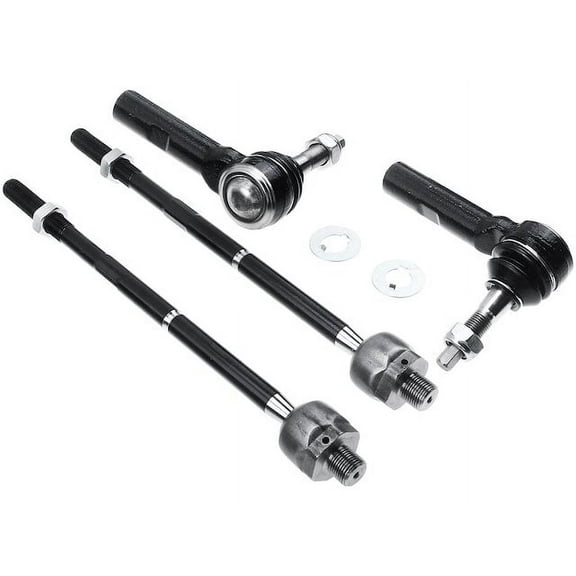 Tie Rod End Kit 4 - Compatible with 2006 - 2010 Dodge Charger 2007 2008 2009
