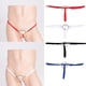 thumbnail image 5 of Hot Elastic St T Back Beaded Bragas Ropa interior Ropa de dormir para hombres - Negro jinwen tanga ropa interior hombres, 5 of 8
