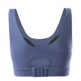 thumbnail image 5 of Women's Sports Bra Large Size Beautiful Back Yoga Vest Fitness Running Sexy Underwear Composite Fabric One-piece Sports Bra Sports Bras for Women Navy L, 5 of 7