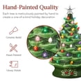 thumbnail image 2 of Árbol de Navidad de cerámica Best Choice Products de 24 pulgadas con 74 bombillas, 2 of 7
