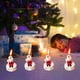 thumbnail image 5 of Nochebuena, Velas decorativas de muñeco de nieve navideño, Decoración familiar, Decoración de escritorio, Velas pequeñas, 5 of 6