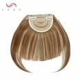 thumbnail image 3 of SEGO Bang Clip in Hair Extension Synthetic Hair Fake Bangs Blonde Straight Hair Piece Gold Hair Accessory, 3 of 6
