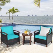 Premium Patio Furniture Set - 3 Pieces - 22.0 - Elevate your outdoor space with style and comfort!