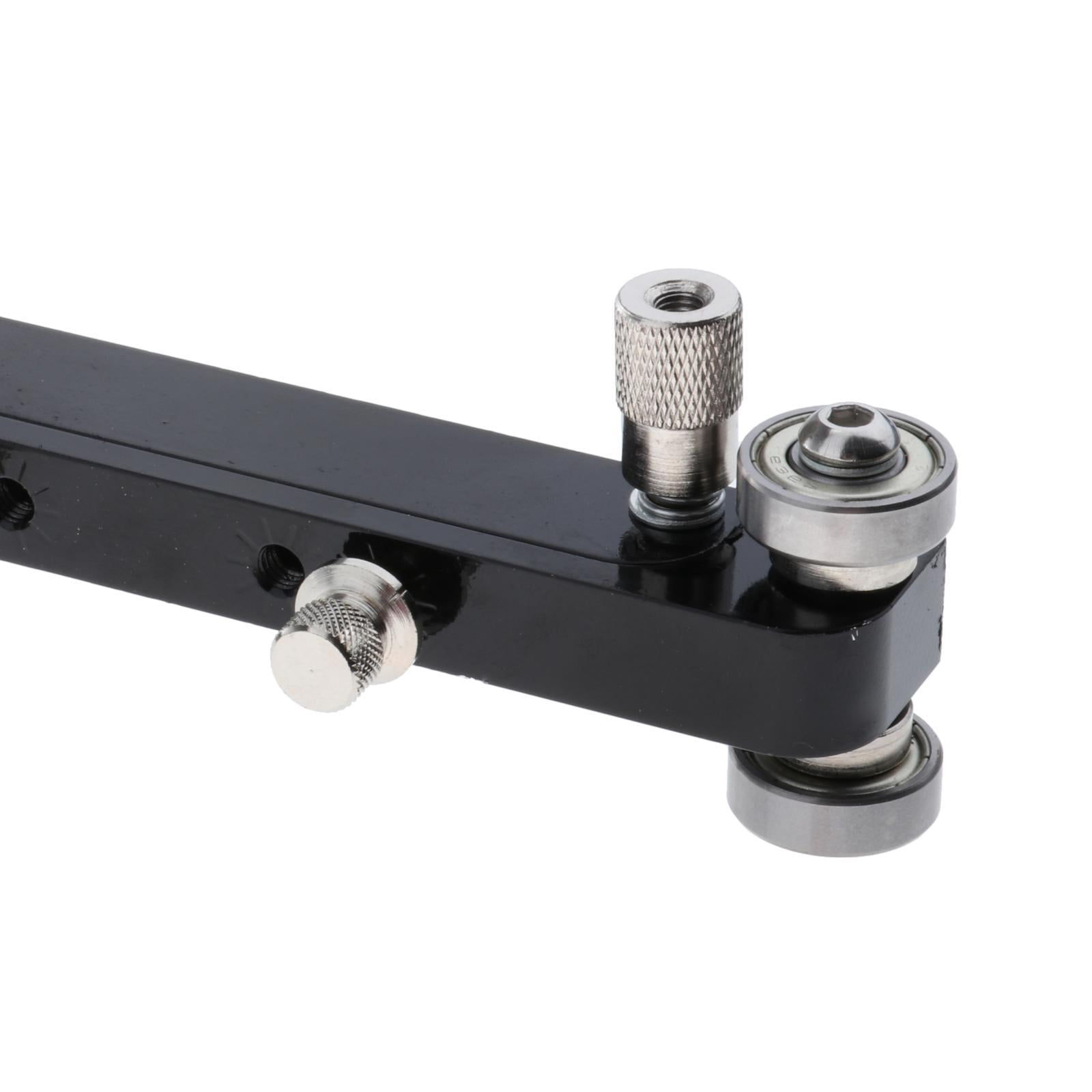 LeeQinersw Guitar Nut and Bridge Saddle Sander Grinding Luthier Tool for Guitar Accessories Black