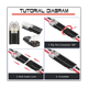 thumbnail image 2 of Conector de cable de 2 polos de 24 piezas, terminal de conector de enchufe de automóvil, conector de empalme rápido de cable de 18-24 AWG, 2 of 6