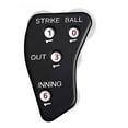 Zhuitw 4 Wheel Baseball Umpire Clicker Softball Umpire Indicator
