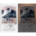 thumbnail image 2 of Caroline's Treasures 7164CNL Black and Harlequin Great Dane Ceramic Night Light, 6x4x3", multicolor, 2 of 2