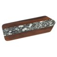 thumbnail image 1 of Picnic Plus PSM-557 Tegan Marbre Plateau de Service - Blanc et Noir, 1 of 1