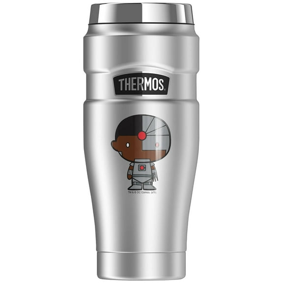 Cyborg Cyborg Cute Chibi, THERMOS STAINLESS KING Stainless Steel Travel Tumbler, Vacuum insulated & Double Wall, 16oz