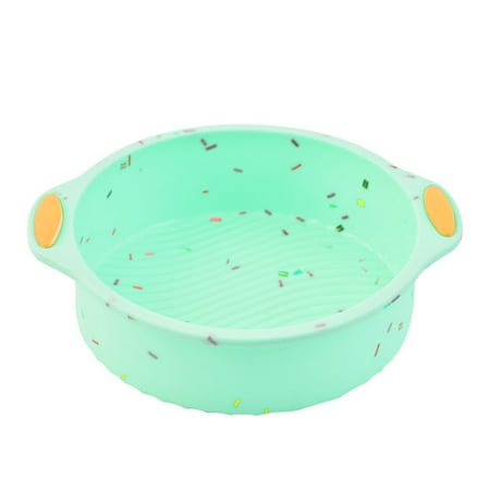 

Heat Resistance Scald DIY With Handles Baking Pan Soft Silicone Cake