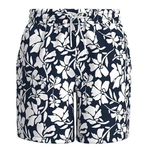 Traje de Baño OP Para Hombre Estampado Flores Marino Talla G