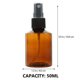 thumbnail image 2 of YSNOOWE 8Ud Botella De Spray Recargable De Plástico Con Estructura Simple Y Compacto, 2 of 8
