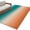 Orange, variant on Teal Purple Ombre Bathroom Rug Washable 2x3 Entryway Rug Non Slip Modern Gradient Abstract Art Front Door Mat Low Pile Indoor Doormat Throw Floor Carpet for Kitchen Bedroom Entrance