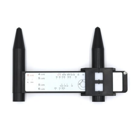 Goldensunny Wheel/Stud Bolt Pattern Measuring Tool/Pcd Ruler - 4 5 6 8 Holes Lug Bolt Pattern Gauge