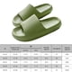 thumbnail image 2 of Zapatillas de almohada con diapositivas de nube suave suela gruesa zapatillas de ducha para interior y exterior, 2 of 6