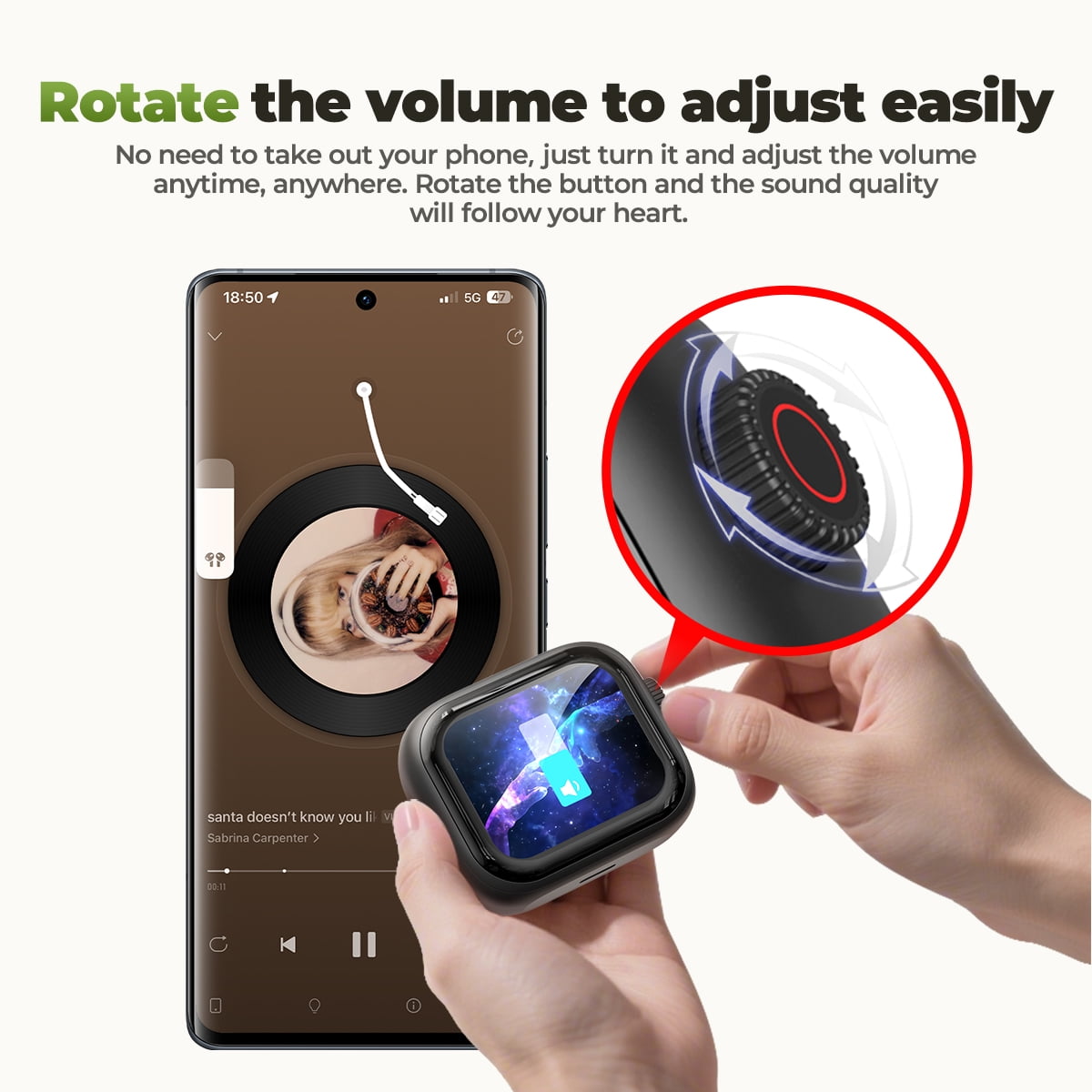 HTC NE40 Bluetooth Translation Earbuds with LCD Screen Translation Earbuds Real Time for 134 Languages Translator Headphones