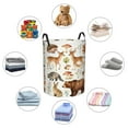 thumbnail image 6 of PHELIKA Woodland Animals Laundry Basket 65L Large Foldable Round For Dirty Clothes Toy Storage, 6 of 6