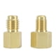 thumbnail image 2 of Vacío 2pcs 1/2acme Refrigerador De Latón Adaptador Refrigerante De La Bomba De Vacío Accesorio, 2 of 7