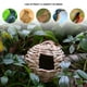 thumbnail image 5 of Casa Nido De Colibrí Nido de colibrí Casa Césped natural Colgando Bird Hut Suministros de jardín (4 piezas), 5 of 8