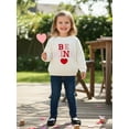 thumbnail image 4 of Jxzom Toddler Baby Boy Girl Valentines Day Sweaters Oversized Long Sleeve Letters Warm Winter Knit Sweater Newborn Cute Fall Winter Clothes, 4 of 10