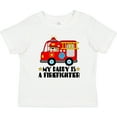 thumbnail image 3 of Inktastic Fireman Daddy is a Firefighter Boys or Girls Baby T-Shirt, 3 of 5