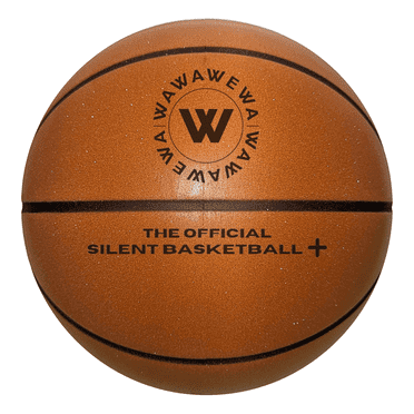 WAWAWEWA The Official Silent Basketball Size 7 Airless Foam Ball