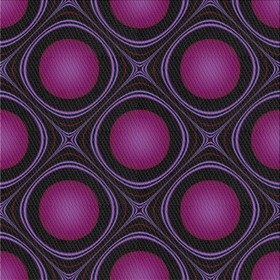 Ahgly Company Machine Washable Indoor Square Transitional Purple Jam Purple Area Rugs, 5' Square