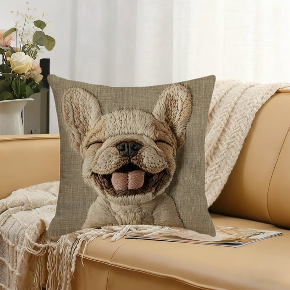 3D Retro Animal Print Pillow Cover, Bohemian Amazon Home Living Room Sofa Pillowcase Cushion, Linen Pillow Covers Decoration, Funny Animal Pillow Cover Home Couch 18x18in
