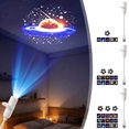 thumbnail image 5 of MYUNNIL 2-in-1 Galaxy Projector Night Light, Plug-and-Play HD Mini USB Starry Projector with 360° Adjustable Design, Creative Portable Soft Night Light for Bedroom Car Home Decor, (5 Sliding Films), 5 of 9