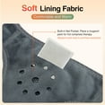 thumbnail image 5 of Neck Heated Wrap with Vibration, Cordless Neck Heating Pad, Neck Warmer with 5 Heat Levels & 3 Vibration Modes, 30min Auto Shutoff, Built-in Herbal Pocket, 1800mAh Battery for Neck Tension, 5 of 13