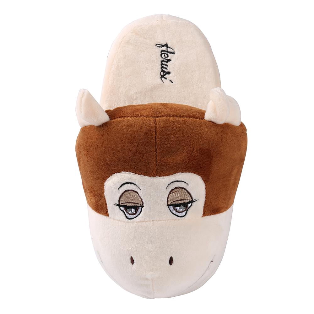 AERUSI Animal Plush Indoor House Slippers