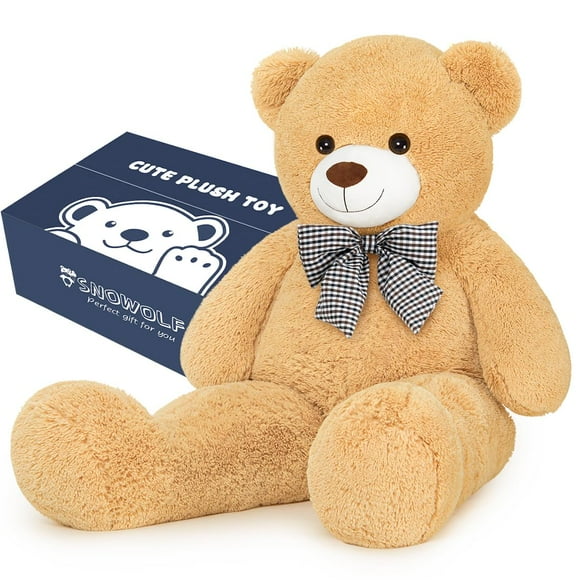 Peluche gigante con forma de oso de peluche SNOWOLF de 120 cm