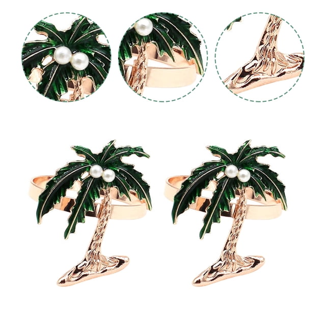 Greenadscape 4Ud Para Servilletas Dorados Con De Árbol Para De Y Eventos
