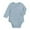 Blue-04, variant on zyoiszvq Baby Unisex Long Sleeve Onesies - Fall Spring Solid Color Sleeper Rompers,0-24M, White