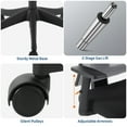 thumbnail image 4 of Ergonomic Office Chair with Adjustable Lumbar Support & Headrest, High Back Mesh Desk Chair with Flip-Up Armrests, Breathable & Comfortable Computer Chair for Home, Office & Study, 4 of 10