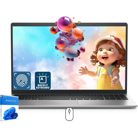Dell Inspiron-3530 15.6"-FHD Business Laptop - i7 1355U, Intel Iris Xe Graphics, 32GB RAM, 1TB SSD, Wi-Fi 6, Anti-Glare, Backlit Keyboard, Windows 11 Pro