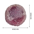thumbnail image 4 of Bomd Slushy Squishies, Crunchy Squishy Stress Ball, Waxberry Moldable Crunchy Stress, Satisfying Slush Texture Squishy Helps Unwind As Portable Relaxing Desk Toy For Daily Use,Purple,2.4In, 4 of 7