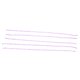 thumbnail image 1 of Guirnalda de cristal acrílico de 5 uds., conexión fuerte, elegante guirnalda de cuentas de cristal multiusos para boda, candelabro, fiesta, color morado, 1 of 5