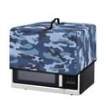 thumbnail image 7 of TSOVTHRID Blue Violet Camouflage Print Microwave Oven Dust Cover Sturdy Dust Cover for Microwave Oven Stain-Resistant Universal Kitchen Appliance Protector, 20.9"W x 15.7"D x 12.4"H, L, 7 of 7