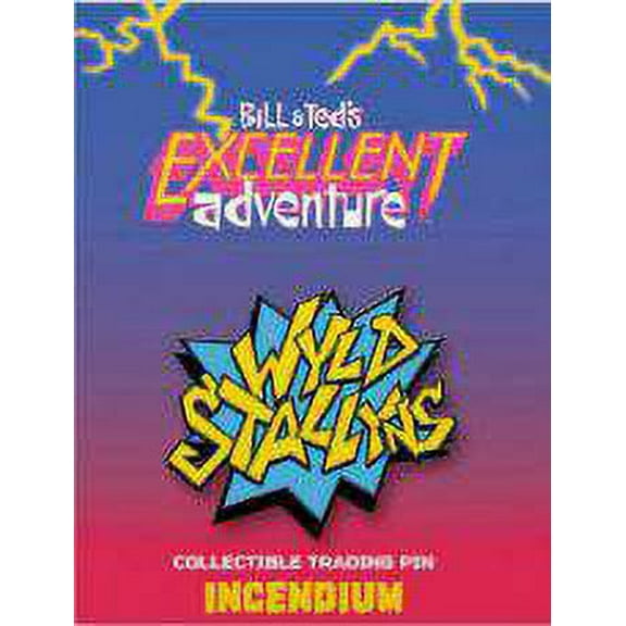 Bill & Ted's Excellent Adventure Wyld Stallyns Logo Lapel Pin