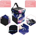 Foldable Car Garbage Can with Lid, Leakproof, Hanging Storage Bag