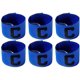thumbnail image 1 of Brazalete de capitán de fútbol elástico de 6 piezas, bandas ajustables para jugadores de baloncesto y fútbol para adultos y jóvenes, 1 of 4