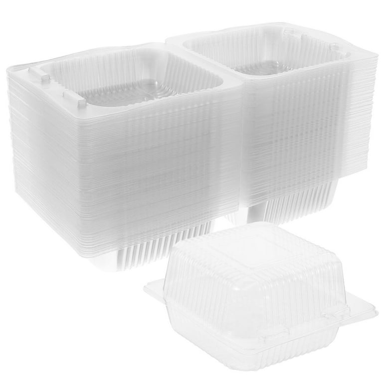 LTGICH 100 PCS Cake Money Box Transparent Bags Food Safe Adhesive  Self-Sealing Resealable Clear Plastic Bags (Box not included)