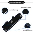 thumbnail image 3 of Cubierta del Tablero Unique Bargains Compatible para Toyota Prado 150 Series 10-20, Poliéster Antideslizante Negro Azul para Consola Central, 3 of 6